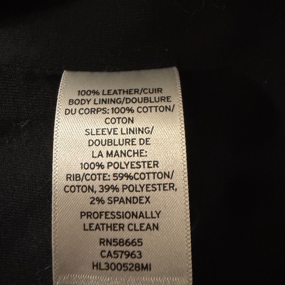 Women's Genuine Black Leather Jacket - Picture 4 of 4